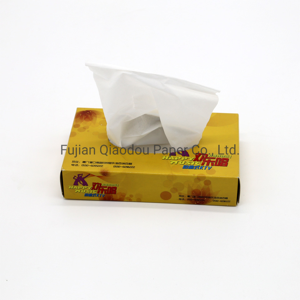Customized Factory Embossed Virgin Wood Pulp Facial Tissue