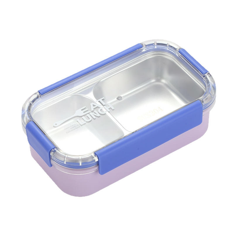 Premium 304 Stainless Steel Microwave-Safe Lunch Box for Easy Meals