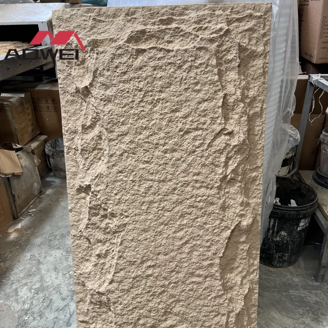 High Quality 3D Decoration Culture PU Flexible Stone From China