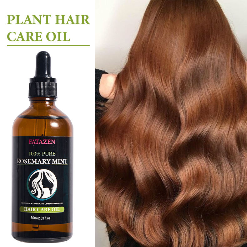 OEM/ODM Scalp Massage Hair Regeneration Treatment for Scalp Hair Loss and Thinning Organic Rosemary Hair Growth Essential Oil