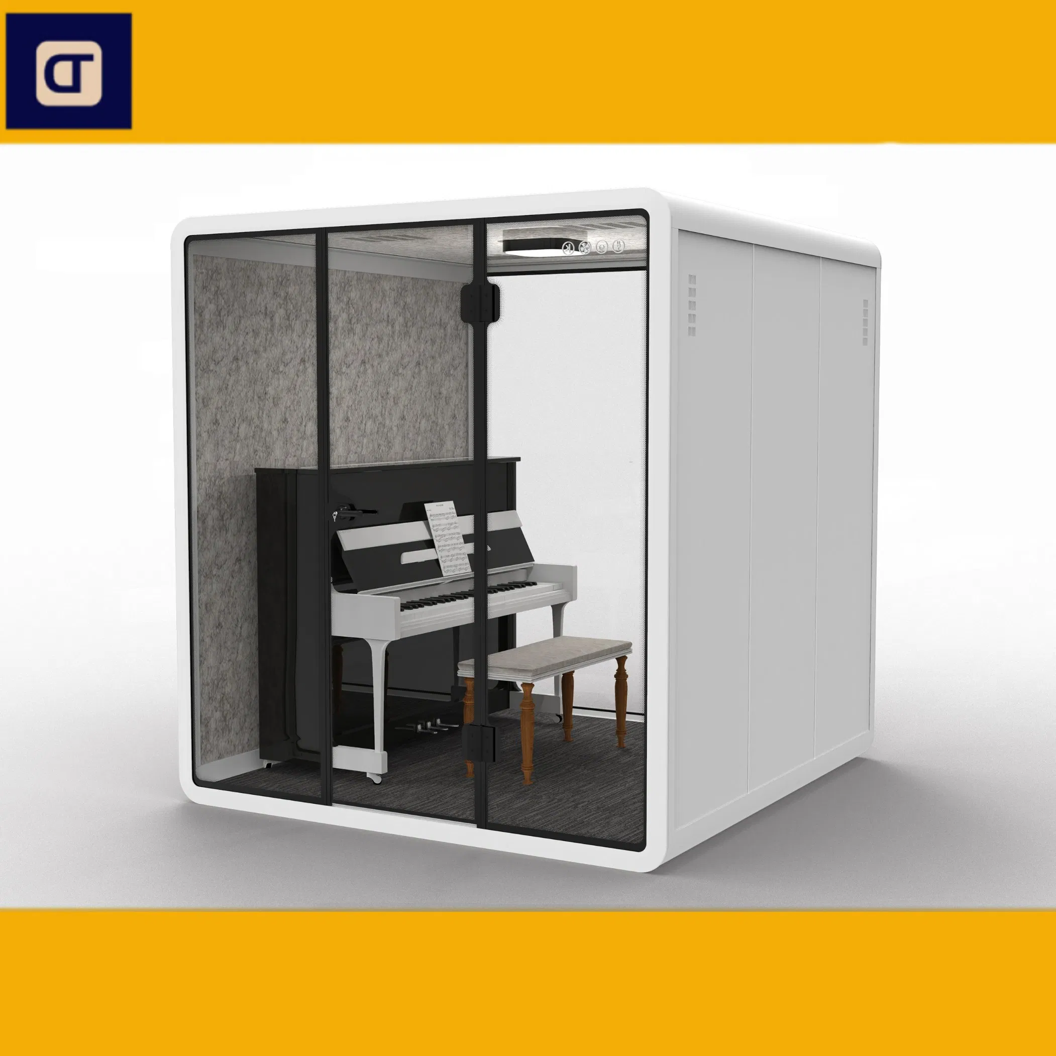 Integrated House Meeting Pod Phone Booth Mobile Practical Soundproof Booth Privacy-Protected Home Soundproof Booth