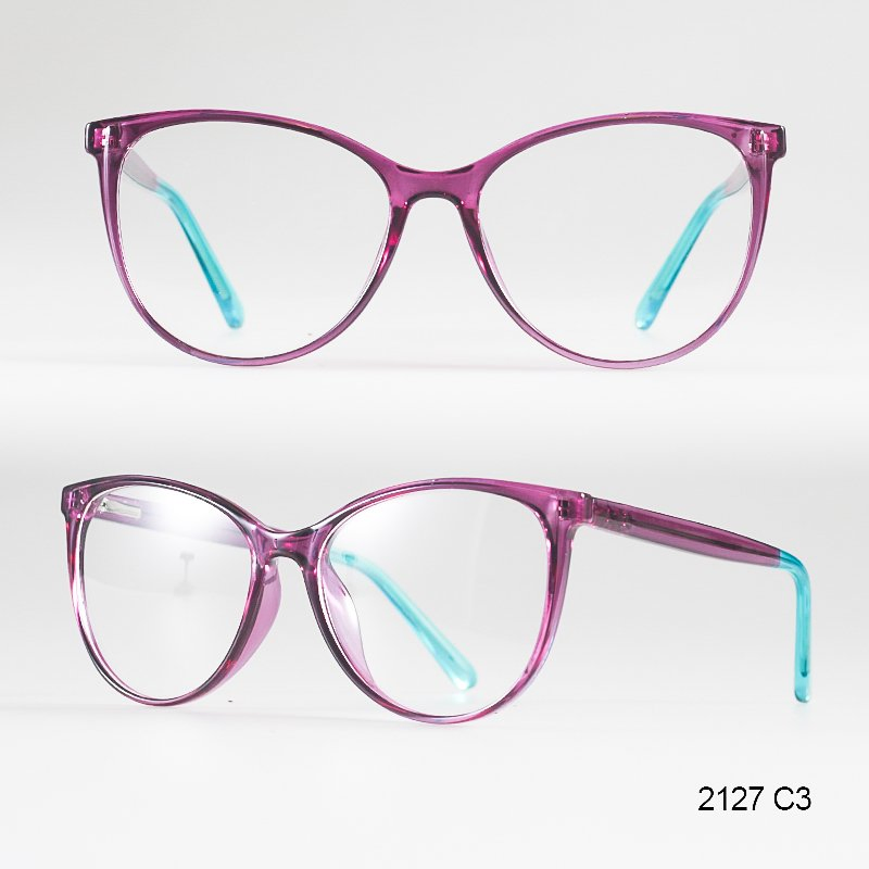 Cp Oversize Frame with Spring Hinge Double Color Nice Quality Optical
