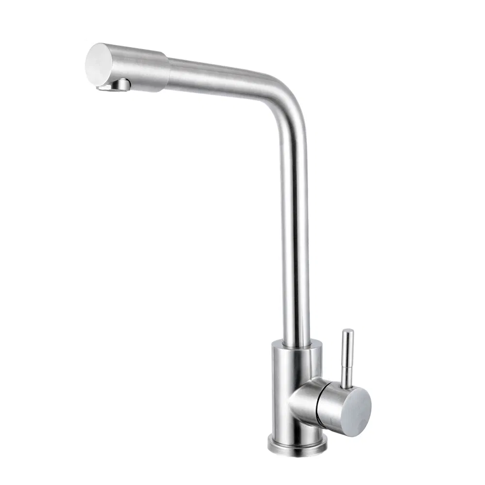 High Quality Stainless Steel Hot and Cold Single Handle Kitchen Faucet