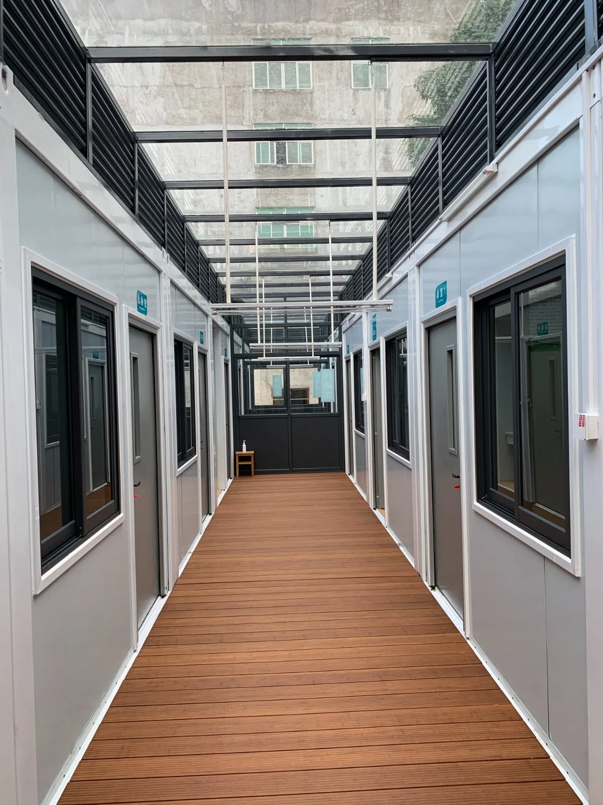 Portable 20FT Foldable Steel Modular Office for Outdoor Use