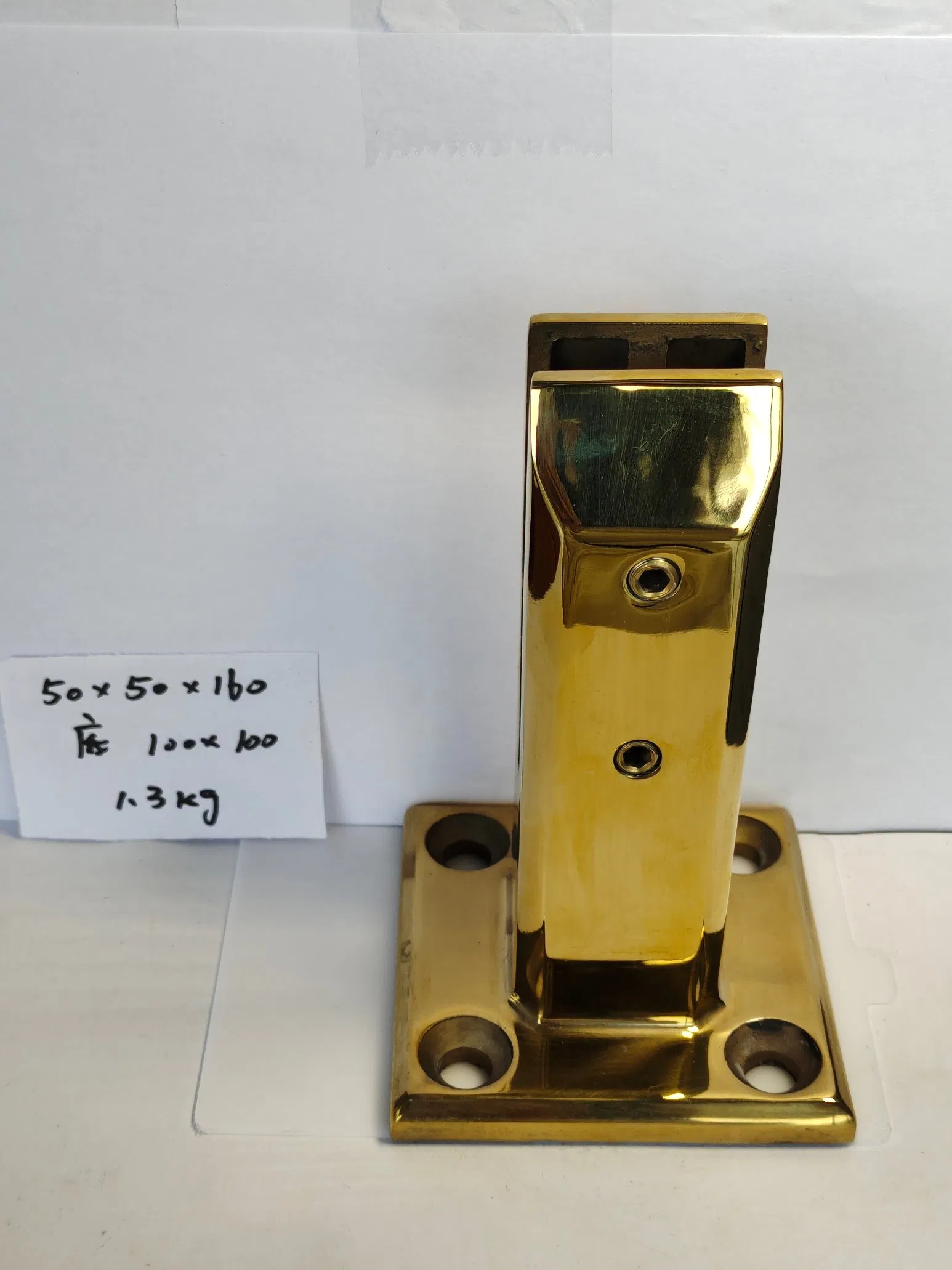 Stainless Steel Swim Flange Spigot Clamp Glass Pool Fence