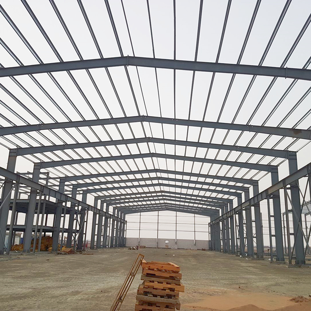 Jinggang Factory Customized Prefabricated Steel Structure Building for Industrial Warehouse Workshop