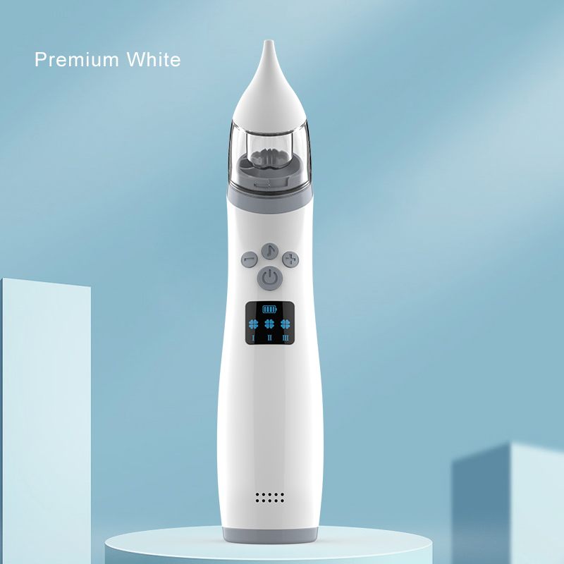 Household 3 Gears Baby Nasal Suction Device Nose Cleaner Food Grade Baby Electric Nasal Aspirator with Music