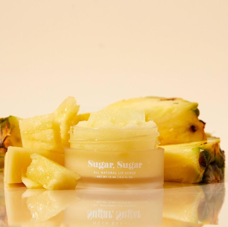 Non-Irritating Smoother Vegan Moisturizing Sugar Exfoliating Private Label Lip Care Organic Lip Scrub