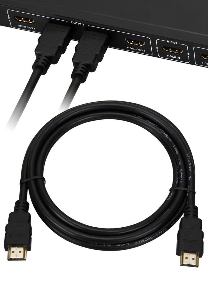 HDMI-кабель 4K 2.0 с нейлоновой оплеткой, 1-20м