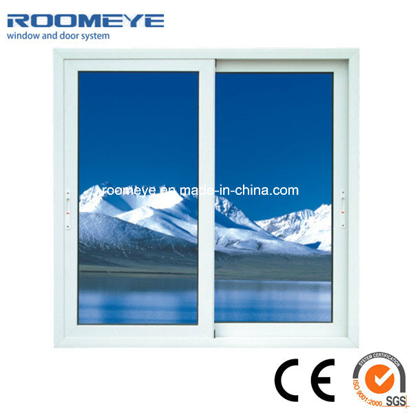 Roomeye 2017 Customized Double Glass Window PVC Sliding Window with Morden Style