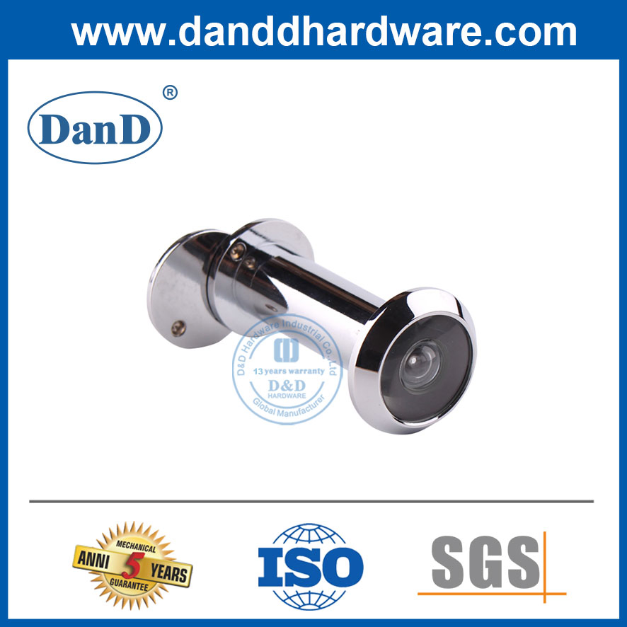 Zinc Alloy Hardware Polished Chrome Door Viewer Door Eye Peephole