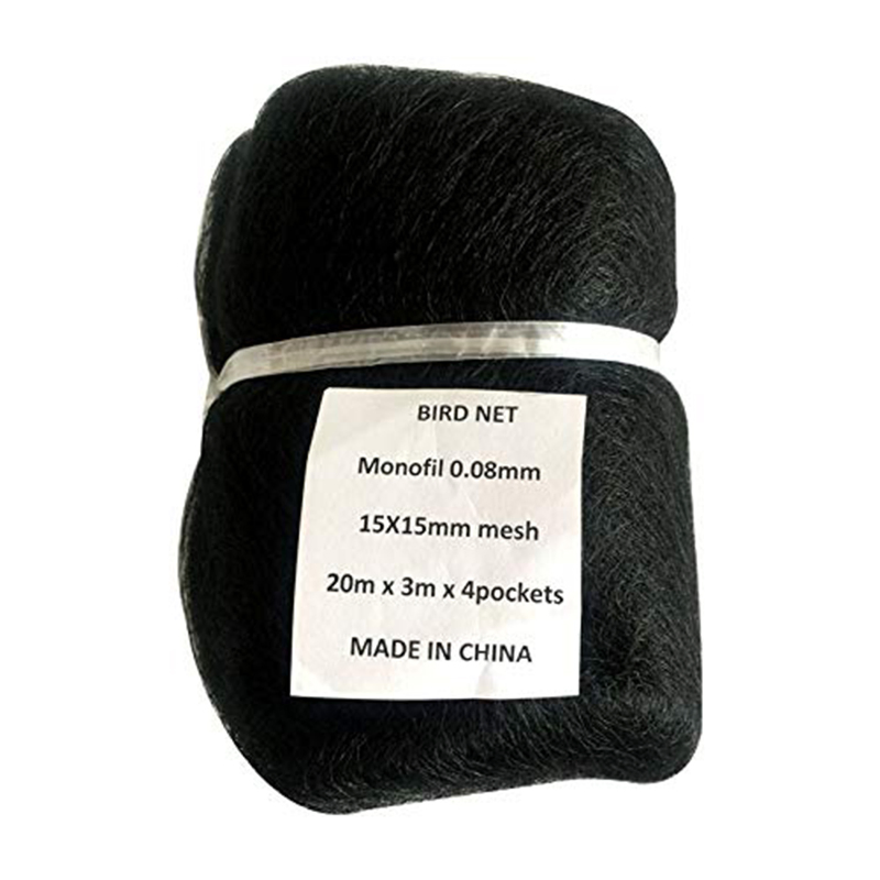 Agricultural Greenhouse Anti Bird Net Black PP Stretch Deer Fencing Mole Netting