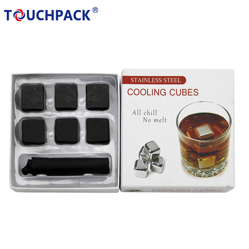 OEM Reusable Crystal Wine Whiskey Stones Ice Cube