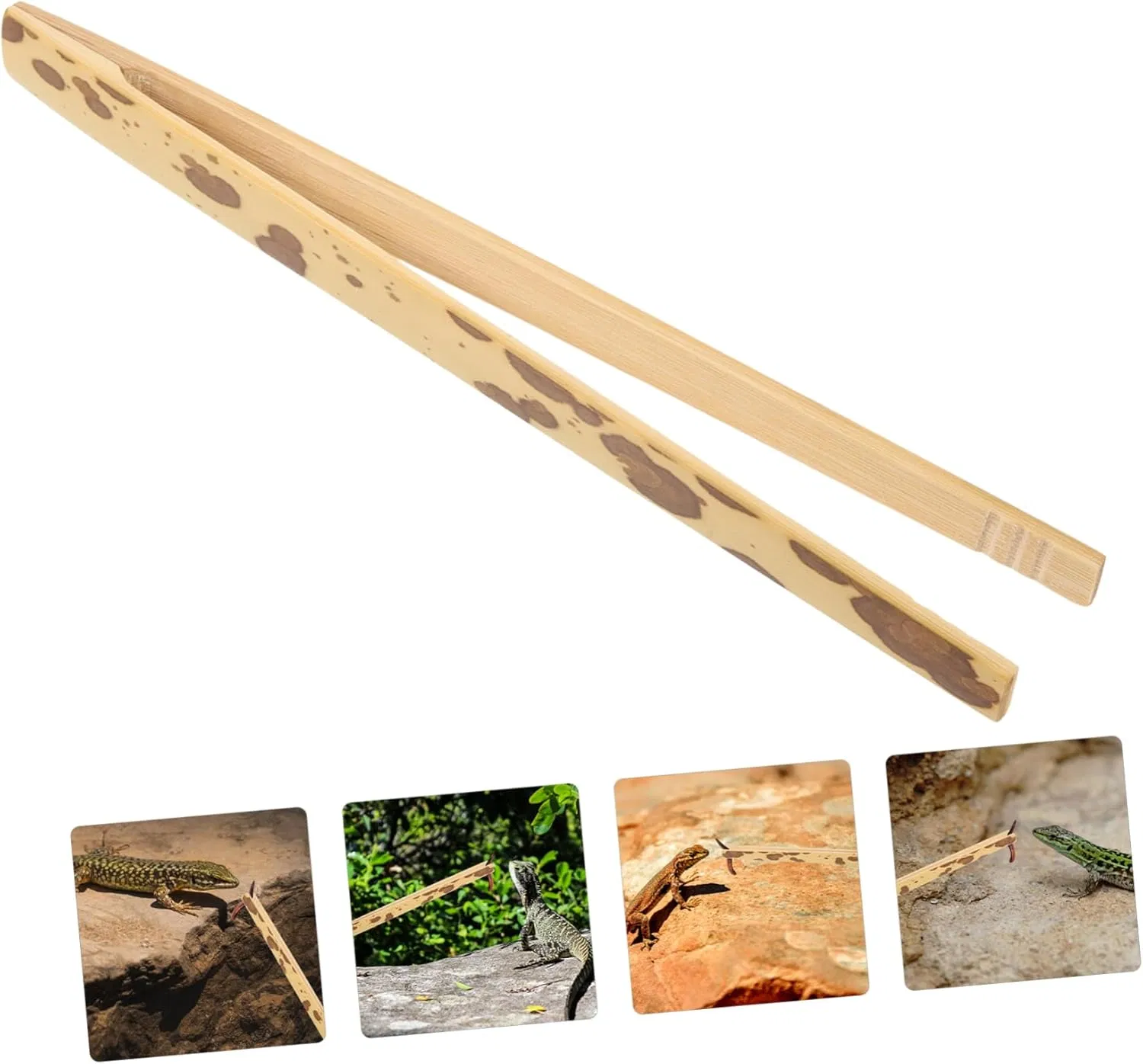 Bamboo Reptile Feeding Forceps Long Nose Clip