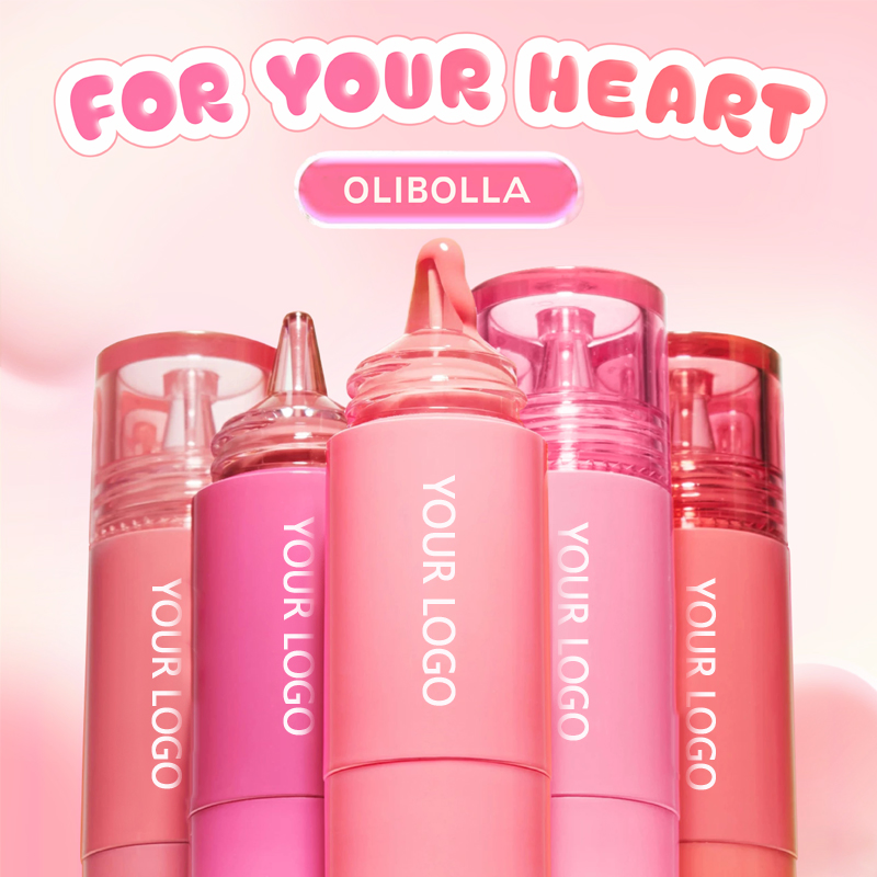 Natural Rosy-Color Cruelty-Free Liquid Cheek Blush for All Skin Types, in Stock