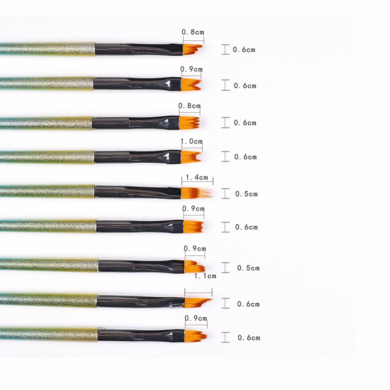 Acrylic Brush 9PCS Flower Painting Brush Set