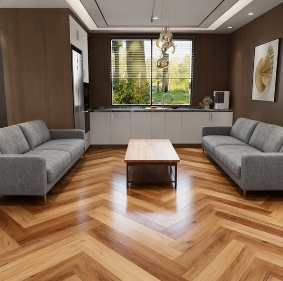 Водостойкий ламинат Real Touch 6 мм, паркетная доска