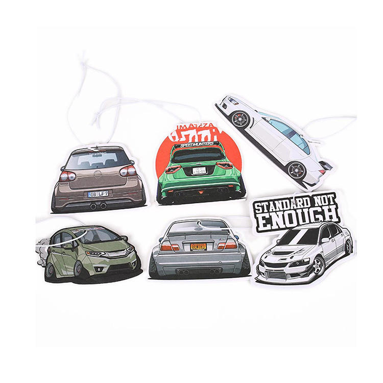 Eco-Friendly Good Smell Custom Paper Car Air Freshener