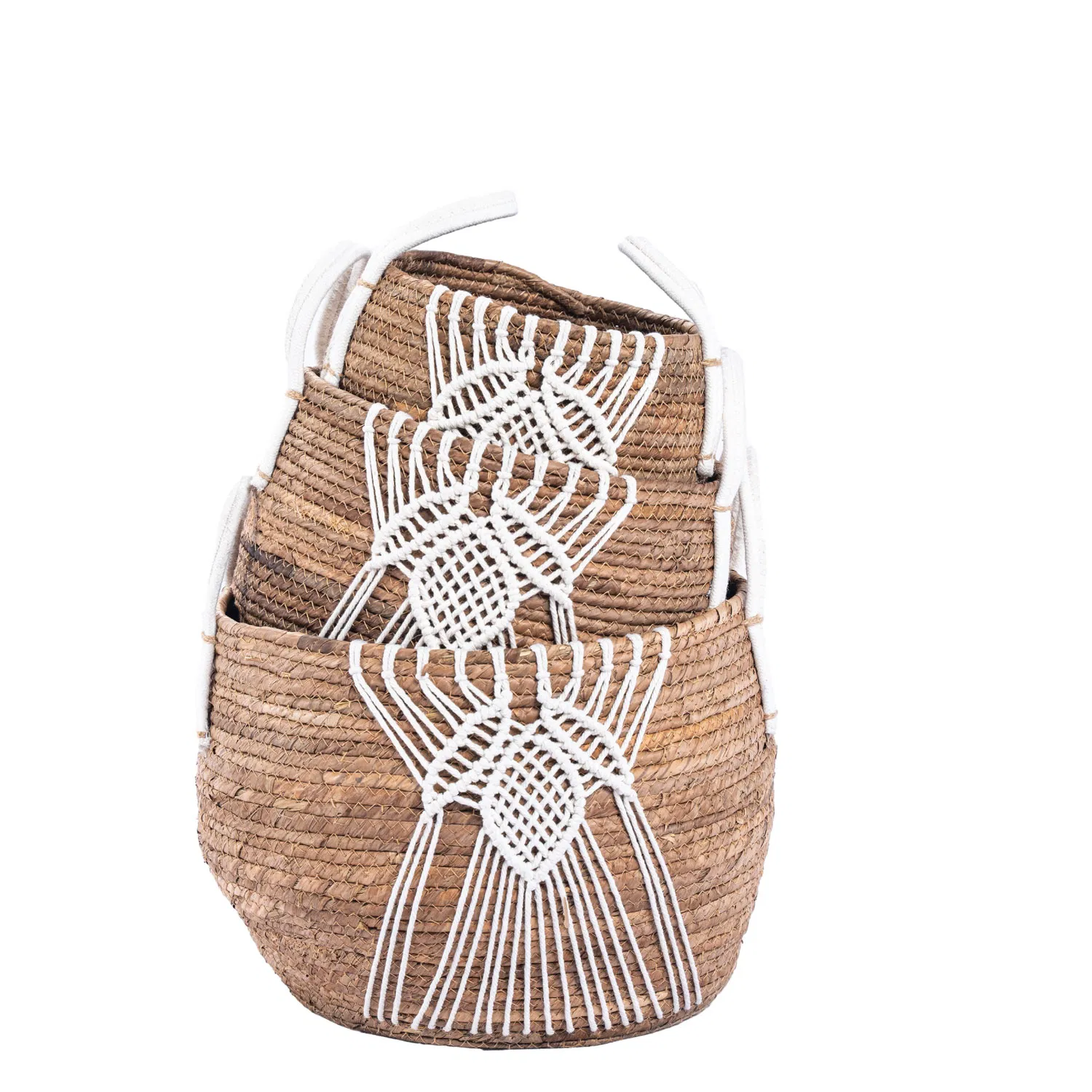 Wholesale Custom Banana Leaf Storage Baskets for Clothing Toys Organizer