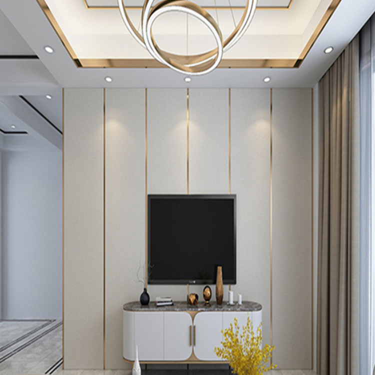 304/316 Stainless Steel Decorative Trim U Shape Hw-Sup05 Mirror Black Color for Clubhouse Interior Design