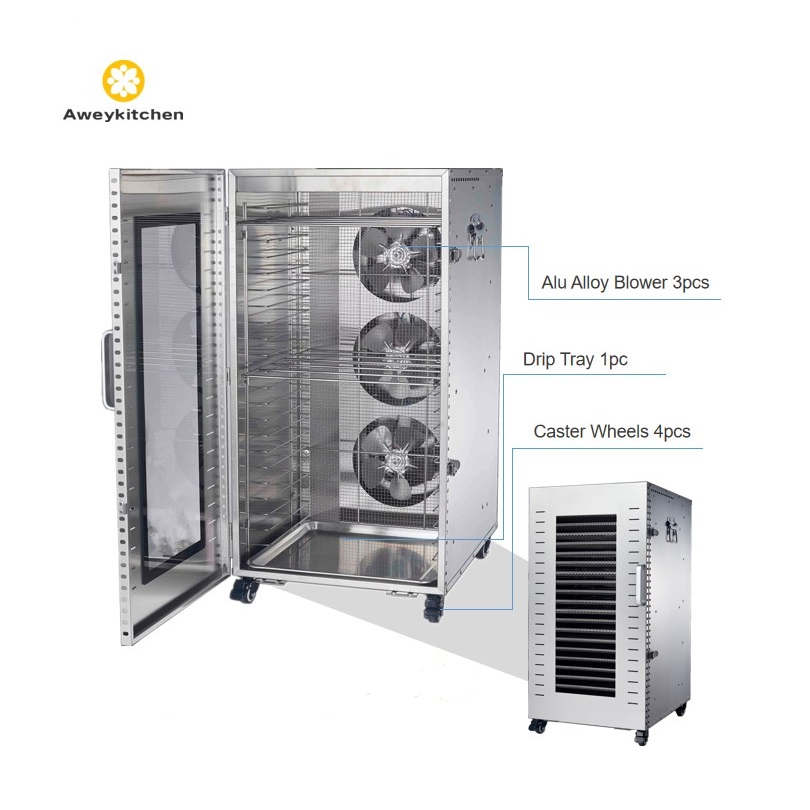 Best Jerky Biltong Maker Fruit Dehydration Food Dehydrator with 22 Trays