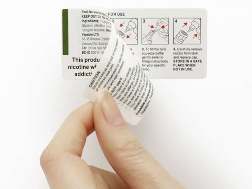 Composite Film & Paper Labels for Food Packaging High-Temperature Resistant Composite Polyester Labels