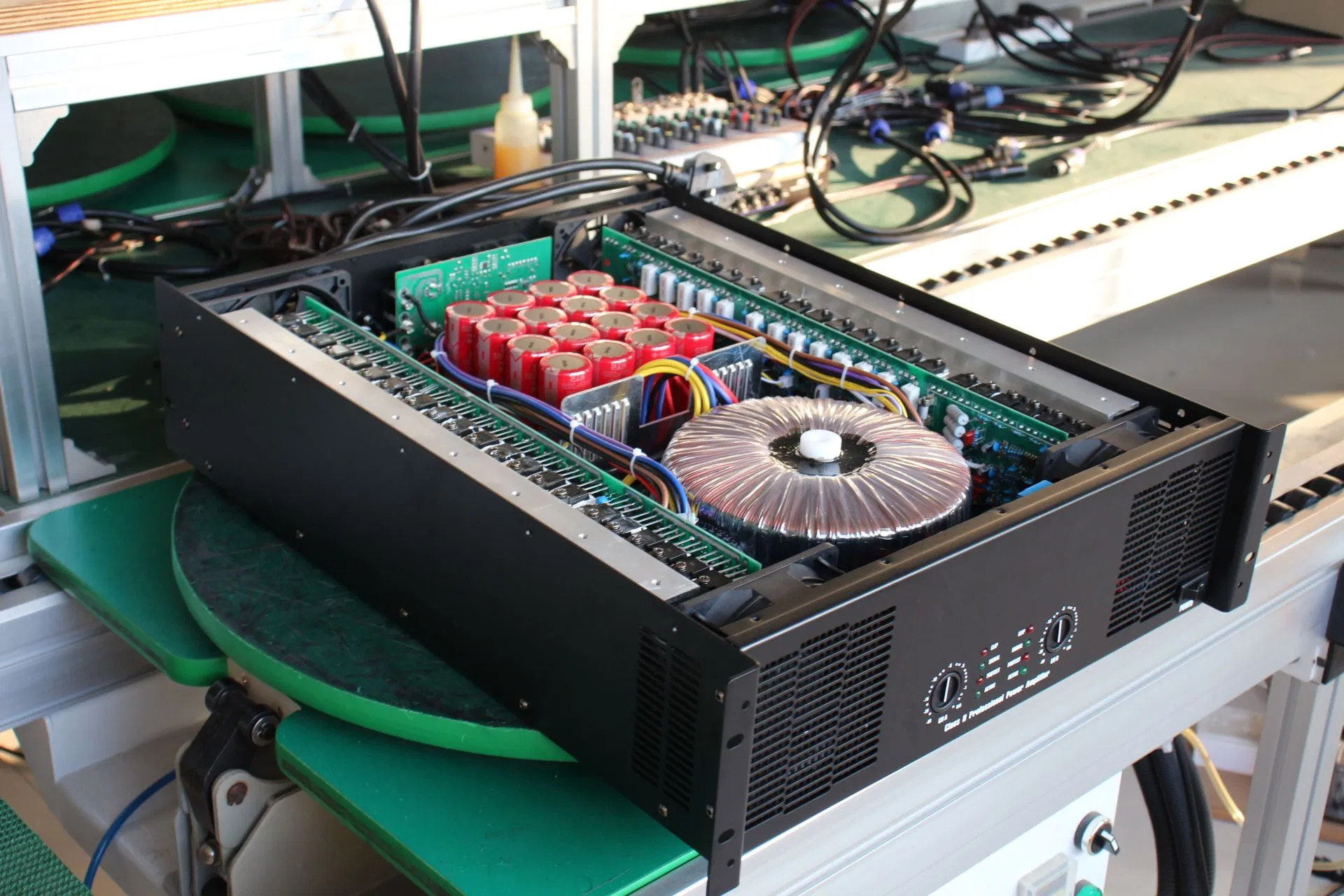 Ca50 3u 2*1550W Class H Professional Power Amplifier for Concertstereo Sound Audio Sound