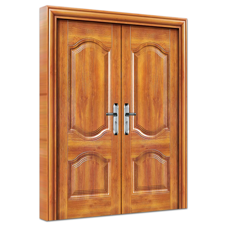 Made in China House Entry Anti-Theft Door American Exterior Security Steel Main Front Entrance Doors Design for Sale