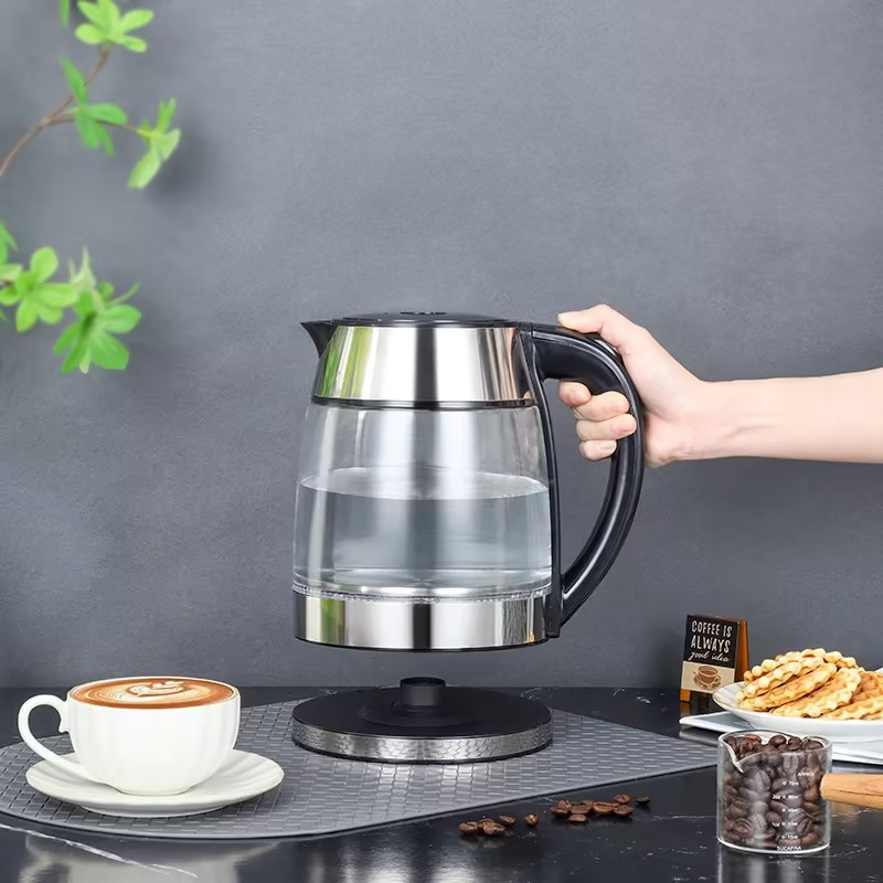 Factory Wholesale 1.8L Electric Kettle with Glass
