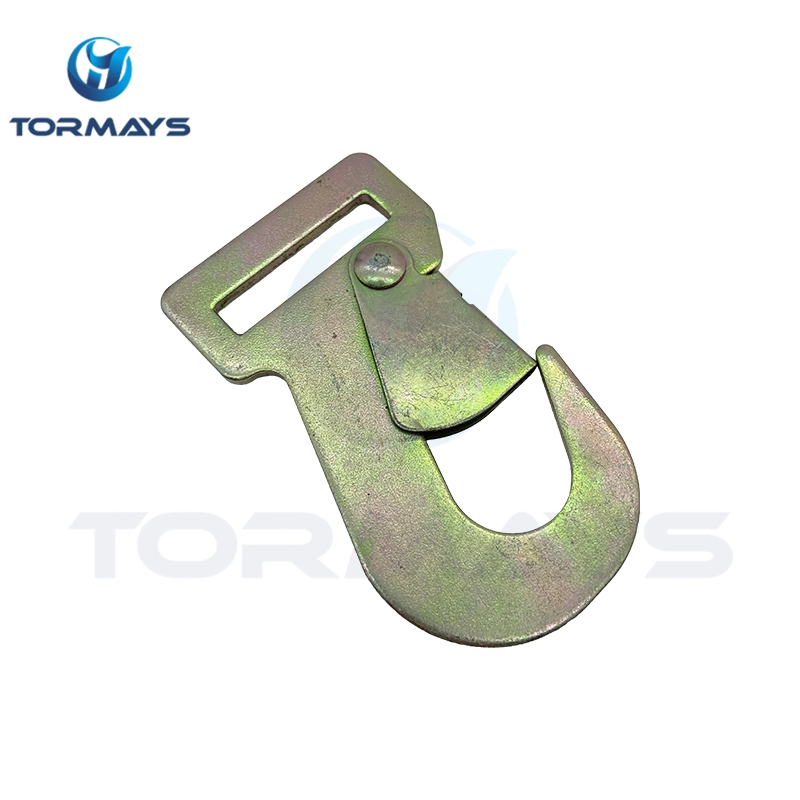 Heavy Duty Ratchet Strap Tie Down Flat Snap Hook