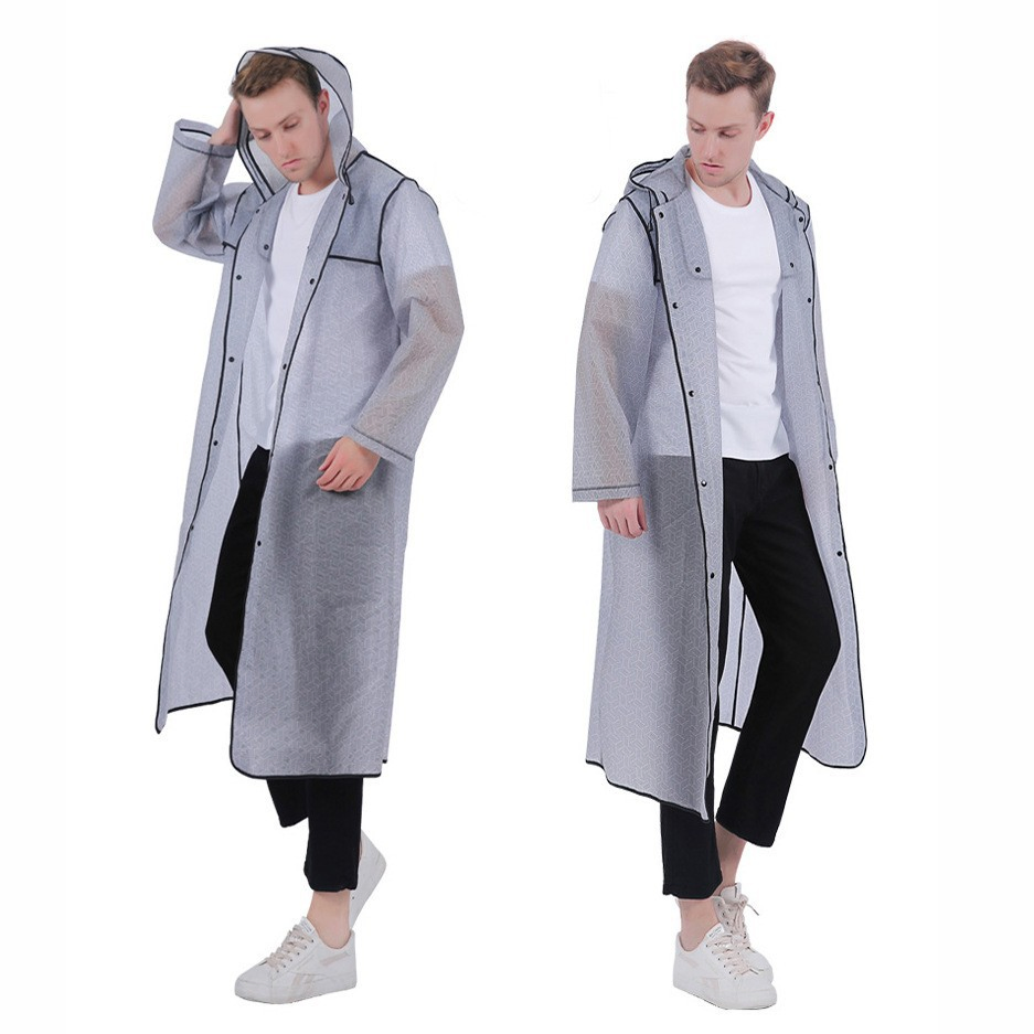 Custom Logo EVA Rain Poncho Manufacturer for Outdoor Activities