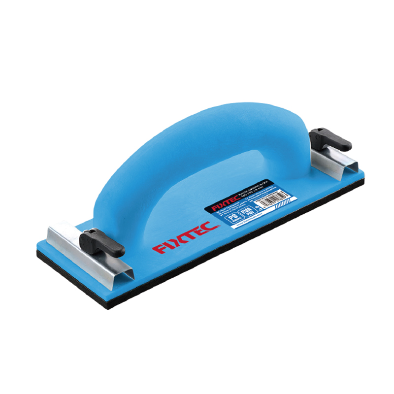 Fixtec Abrasive Tools 165*85*4mm Plastic Sanding Blocks with ABS Case