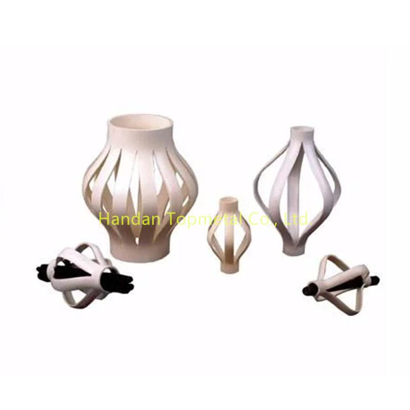 Plastic Centralizer with High Resilience Suitable for Threaded Steel Bar