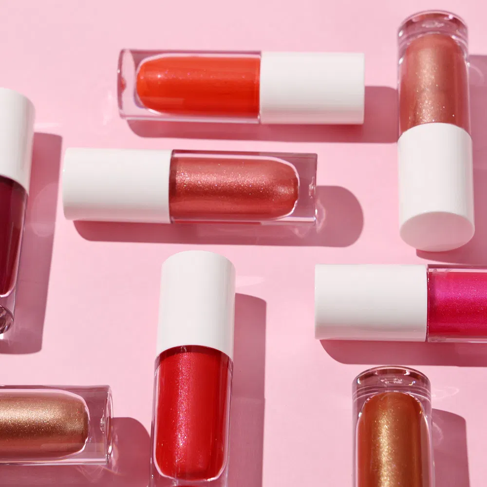 No Logo Wholesale Private Label Vegan Moisturizing Lip Balm Custom Logo Lipgloss Vendor Private Label Lip Gloss Lip Gloss Oil