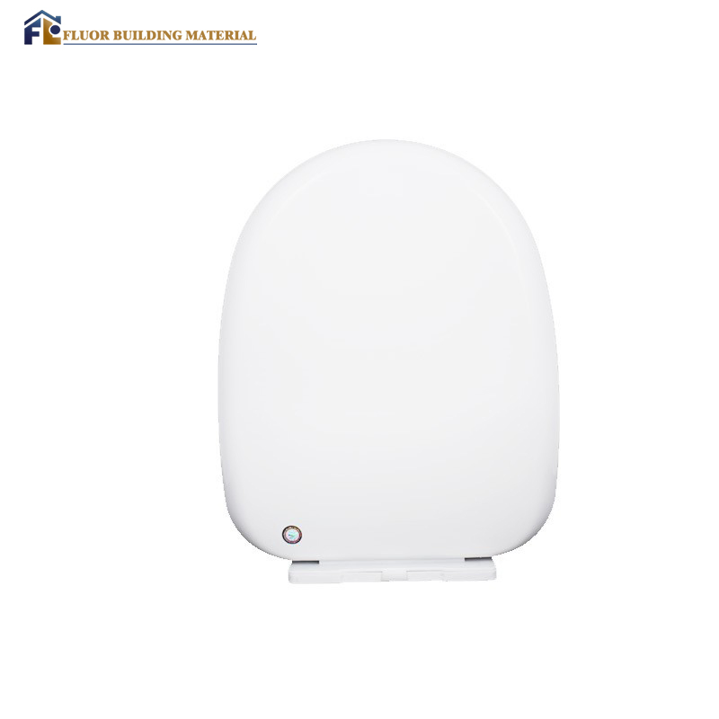 Fluor Ultra-Thin Adjustable Plastic Soft Closing Removable Modern Bathroom Toilet Seat