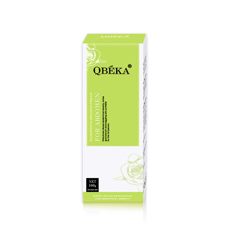 OEM Available Natural Organic Qbeka Top Grade Popular Slimming Massaging Cream for Abdomen Fat Burning Cream Slimming Cream