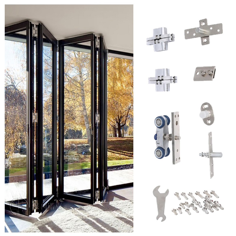 Folding Door Sliding Door Wheel Fittings Hardware for Door Hardware System