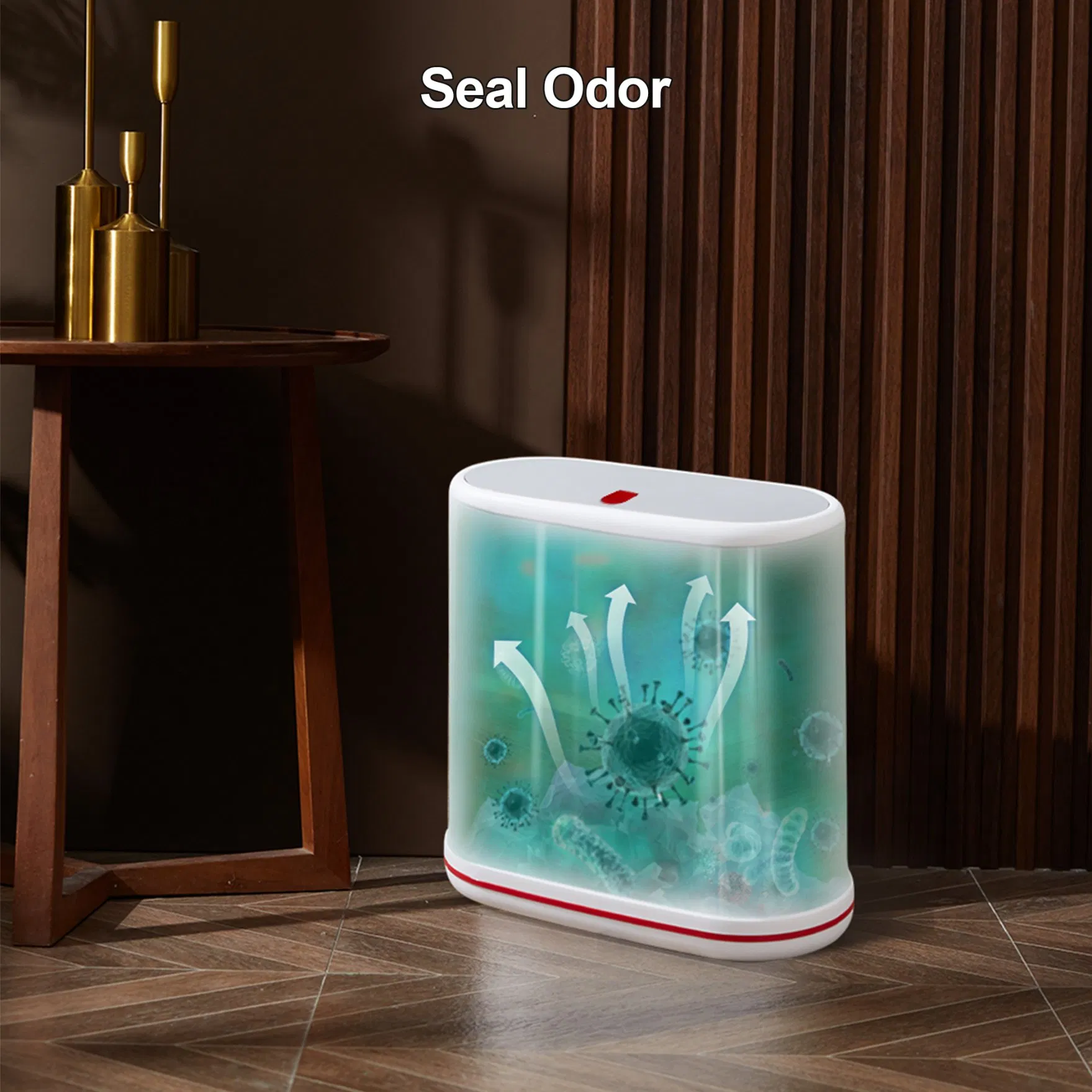 Trash Can for Gap, Narrow Space-Saving Trash Bin