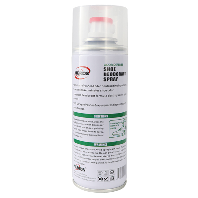 180ml Herios Fresh Deodorant Simple and Practical Shoe Deodorant Spray for Houssehold Disinfectant