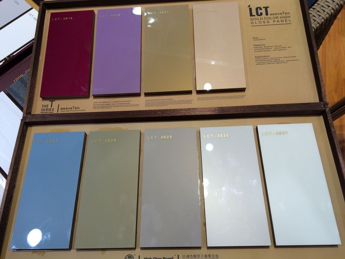 P2 Eco-Friendly Pet Faced MDF From China with Prices (white color)