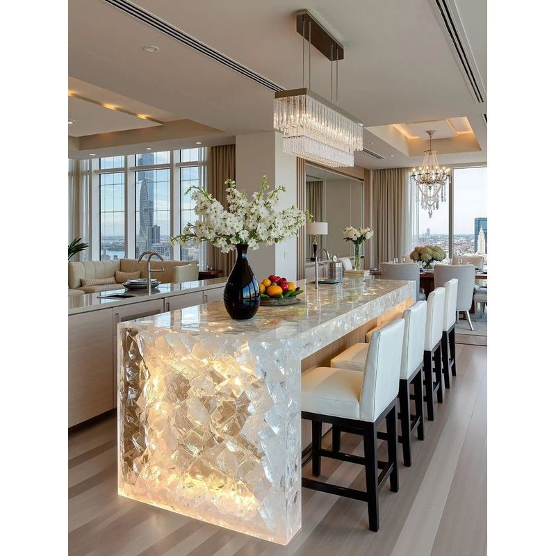 Distinguished Creative Approach Extra Modern High Quality Tailor-Made Trend-Setting Lacquered Finish Hot-Sale Kitchen Cabinet