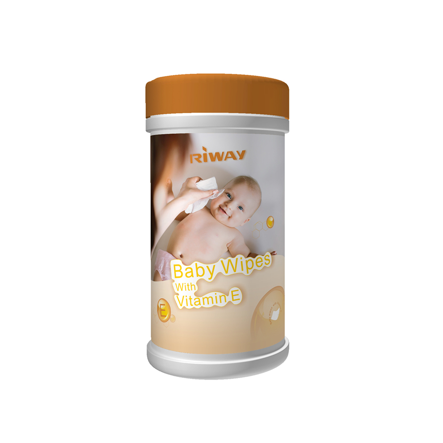 99% Pure Water Flushable Eco-Friendly Baby Cleaning Wipes