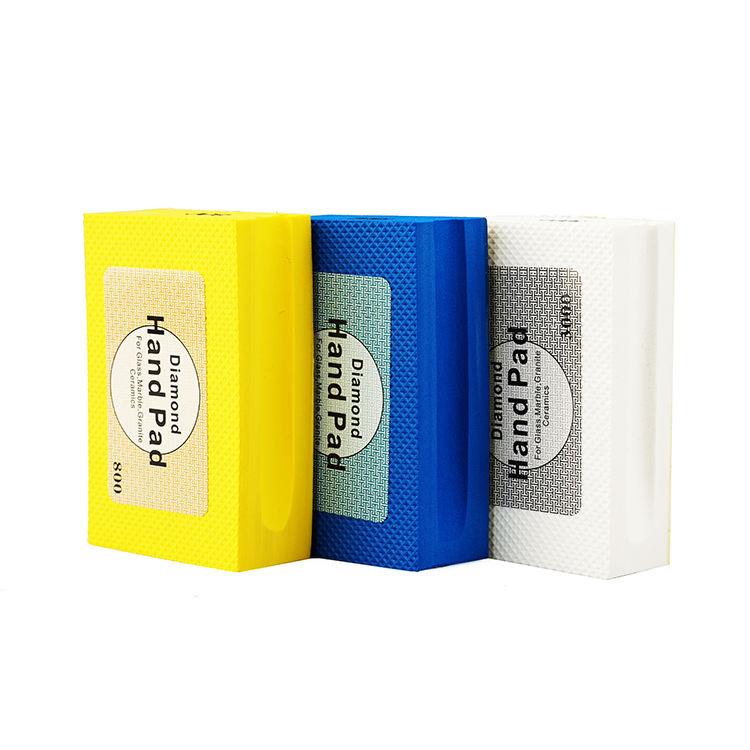 Tile Glass Abrasive Stone Marble Ceramic Diamond Hand Polishing Pad Polisher Tools