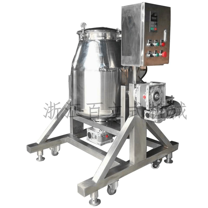 Steel Rotating and Flipping Dry Sugar and Milk Powder Drum Mixer