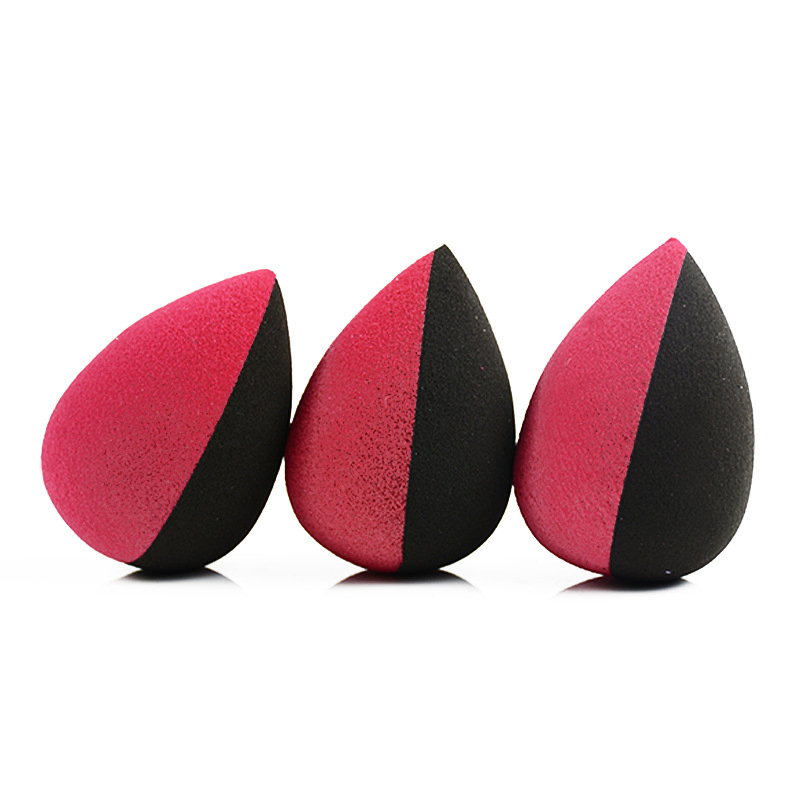 Latex Free Two Color Mixed Makeup Sponge Blender Cosmetic Blender Beauty Makeup Sponge