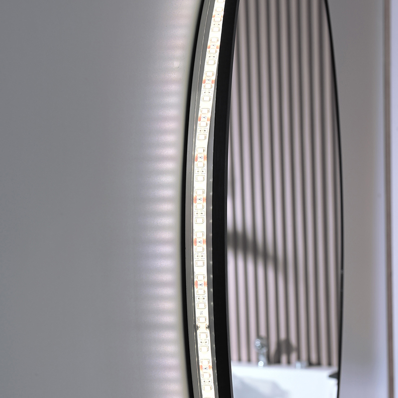Round Shape Framed Wall LED Bathroom Vanity Mirror