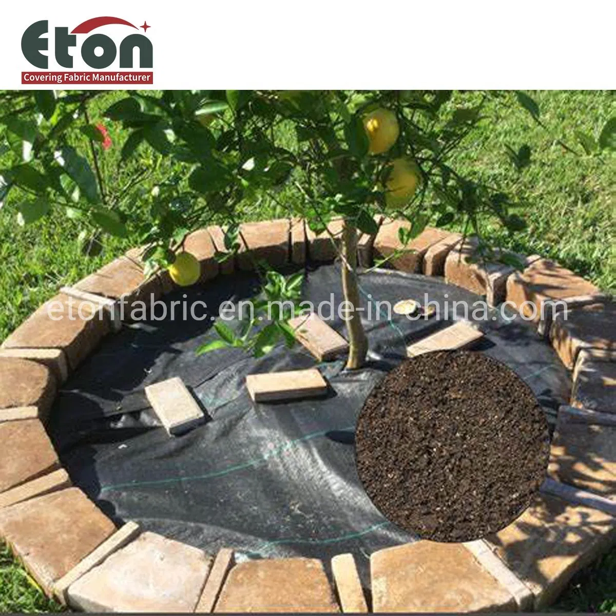 3%-6% UV Treated PP/PE Woven Agriculture and Garden Weed Mat