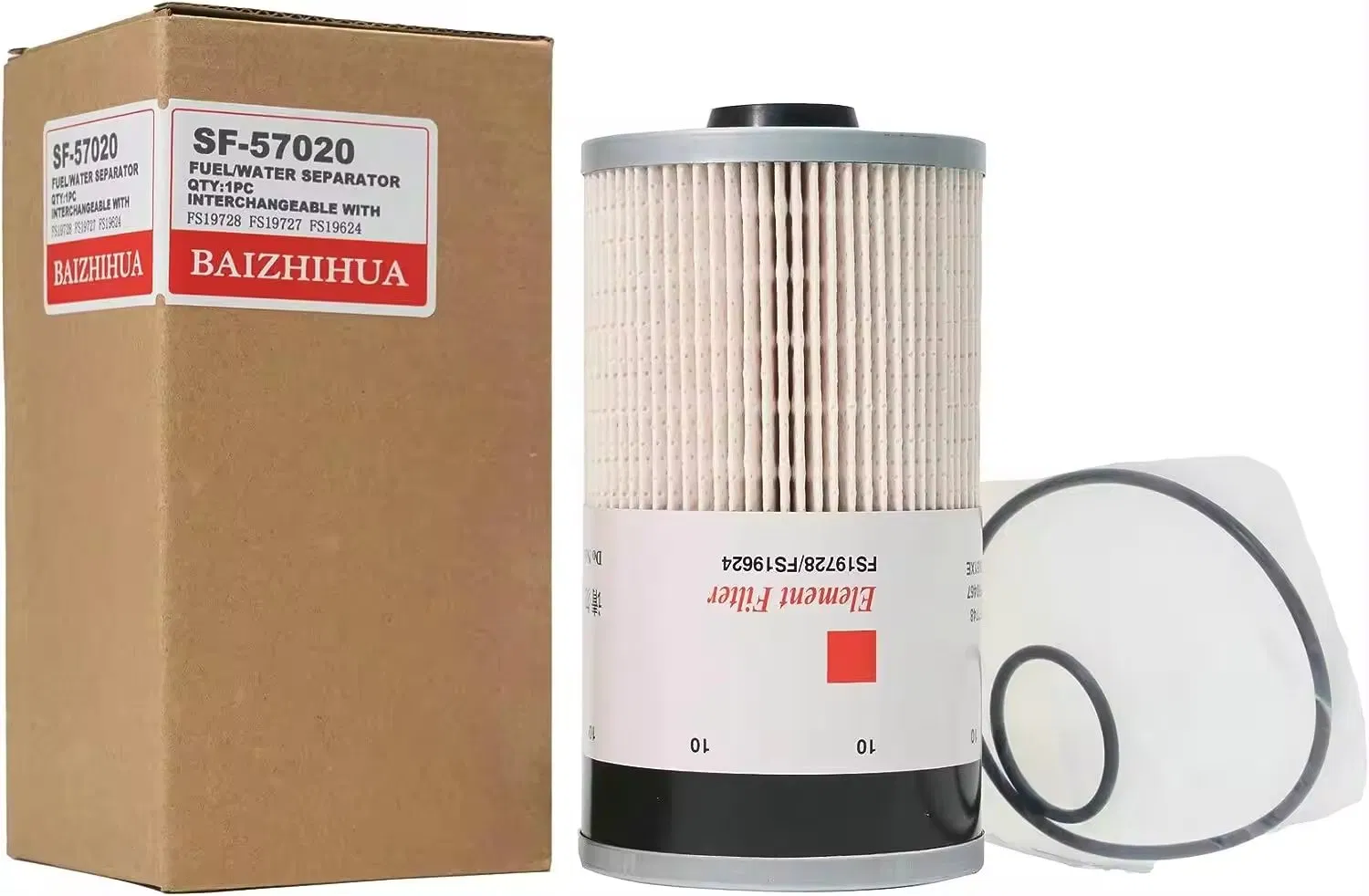 Топливный фильтр-сепаратор воды FS19728 FS19624 для дизельных двигателей
