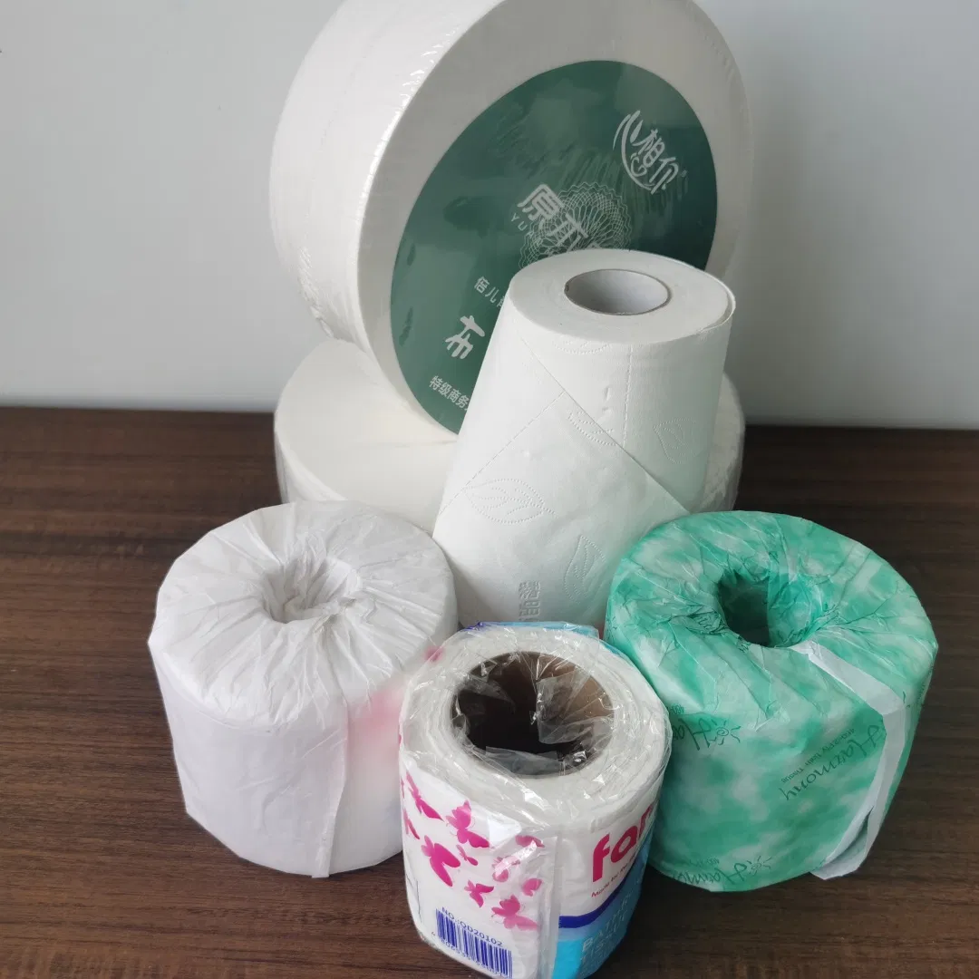Customized High Quality Safe and Hygienic White Embossed Hotel/Home/Restaurant/Office Bathroom Roll Toilet Paper