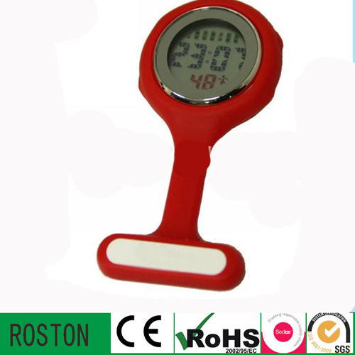 Promotion Gift Colorful Silicone Nurse FOB Digital Watch